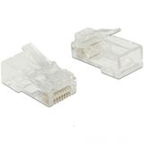 DeLOCK 86451 RJ-45 aderconnector transparant