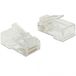 DeLOCK 86451 RJ-45 aderconnector transparant