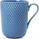 Rosendahl Blauwe Porseleinen Mok met Oor - 330 ml