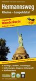 Hermannsweg, KOMPASS Karten Wanderkarte Hermannsweg, Rheine - Leopoldstal 1 : 25 000