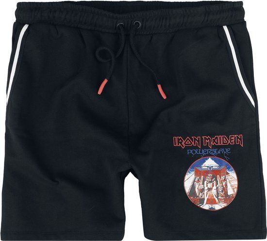 Iron Maiden Powerslave Heren Shorts - zwart - M