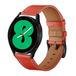 Samsung Galaxy Rood lederen bandje - Samsung Galaxy watch 7 / Galaxy Watch FE - 40mm & 44mm
