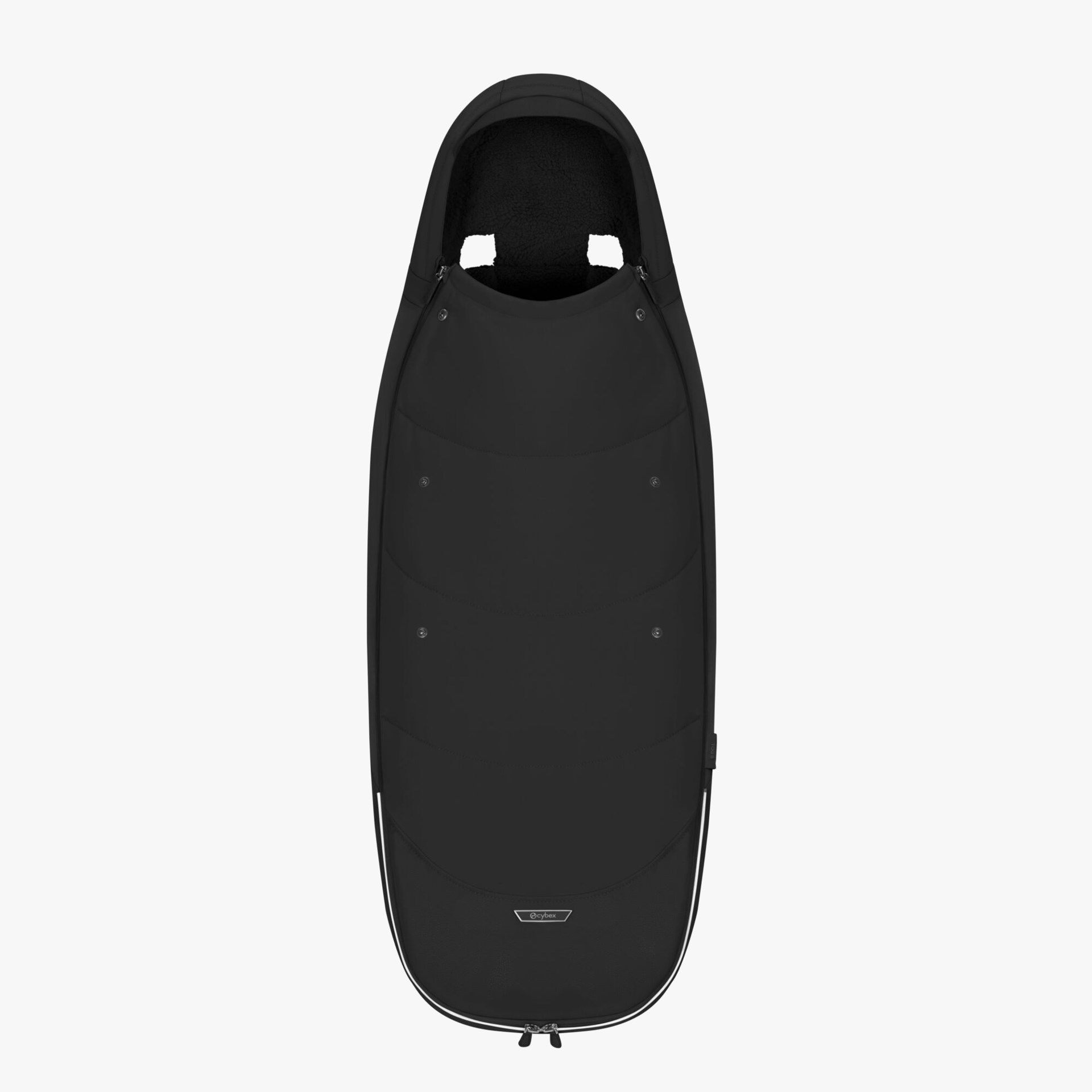 Cybex Voetenzak Platinum Sepia Black/Black V2