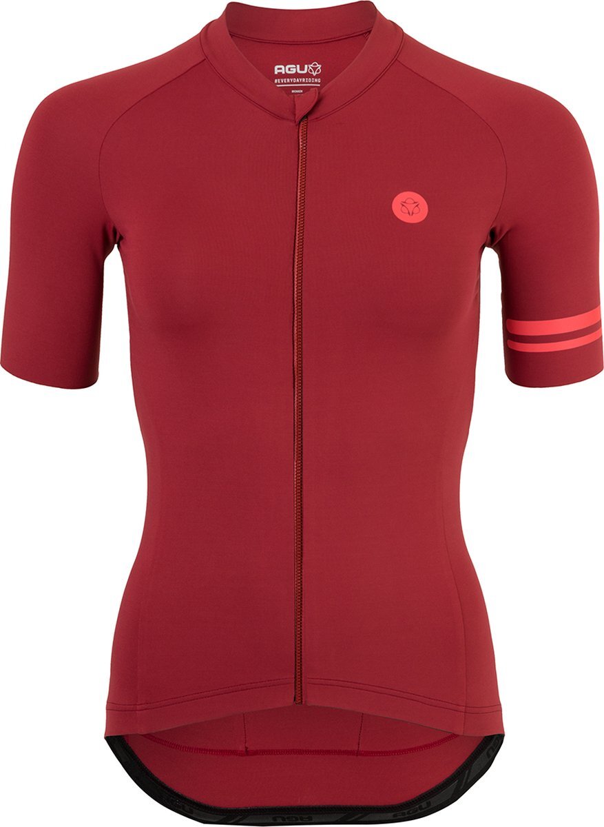 AGU Solid Fietsshirt Trend Dames - Roze - XL