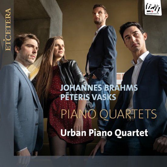 Brahms Urban Piano Quartet Johannes Brahms | Peteris Vasks: Piano Quartets (CD)
