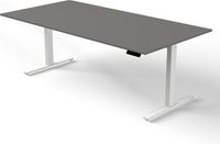 Kerkmann Zit sta bureau Move-3 grijs 200x100cm elektrisch verstelbaar