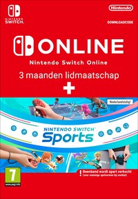 Nintendo Switch Sports + Switch Online (Individueel lidmaatschap - 3 maanden) - Switch