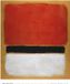 Your Decoration B.V. Impression d'art Mark Rothko - Sans titre Rouge, Noir, Blanc sur Jaune, 1955 71x86,5cm