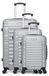 BLUESTAR – Lot de 3 valises LIMA, 75 cm, 4 roues