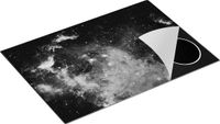 Chefcare Inductie Beschermer Zwart Wit 75x50 cm