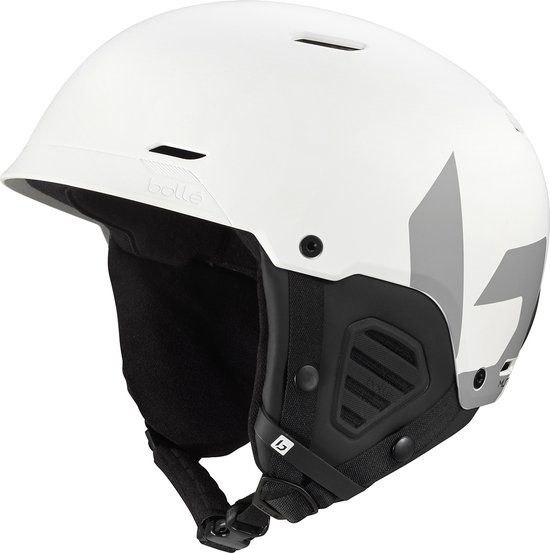 Bollé Unisex - volwassenen Mute skihelm - White Matte - 52-55 cm