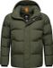 Ragwear Heren Gewatteerd Jack Walby Dark Olive XL