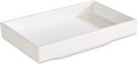 APS Melamine Bento Box "Asia Plus", 15.5x9.5x3 cm, White, Set of 4