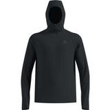 Odlo X-Alp Midlayer Hardloopshirt Heren - zwart, Maat XL