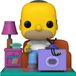 Funko The Simpsons - POP! Deluxe Homer Watching TV 18 cm Verzamelfiguur - Multicolours