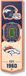 YouTheFan Denver Broncos 3D Stadium Banner 2023398 Orange/Weiß