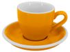 Presso Tasse à thé avec soucoupe, Roma, 75 ml, jaune