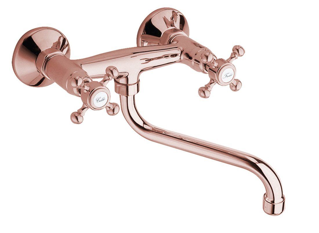 Reitano Rubinetteria ANTEA Wandmontage mengkraan - Roze goud