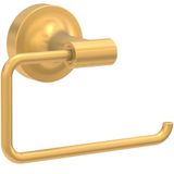 Franklin Brass Voisin VOI50-BB Toiletpapierhouder, wandmontage met enkele houder (Euro-stijl), satin‑gouden badkamerdecoratie, accessoires, 1 stuk