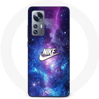 Nike Hoesje Xiaomi 12 5G Nike logo wit gekleurde ruimte