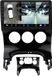 Happiq Autoradio Bluetooth avec Caméra - CarPlay - Pour Peugeot 3008 (2009-2015) - Convient pour Apple et Android - Stéréo - Navigation
