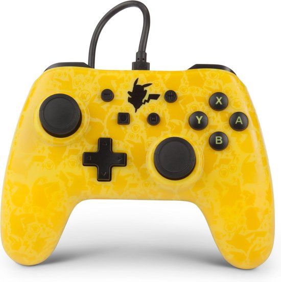 PowerA Wired Controller - Pikachu Shadow - Nintendo Switch