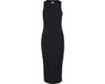 VERO MODA VMLAVENDER SL CALF DRESS NOOS Women's Dress - Black - Size L