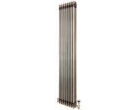 MonsterShop Monster Group BV Kolomradiator - 3-kolom 1800x380 mm - ruw metaal - incl. kraan