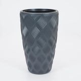 VITA Pot de fleurs Flow Slim 30 Anthracite