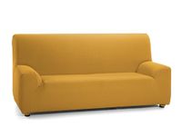 Martina Home Tunez, elastische bankovertrek 3 plaatsen 3 plazas (180-240 cm) mosterd