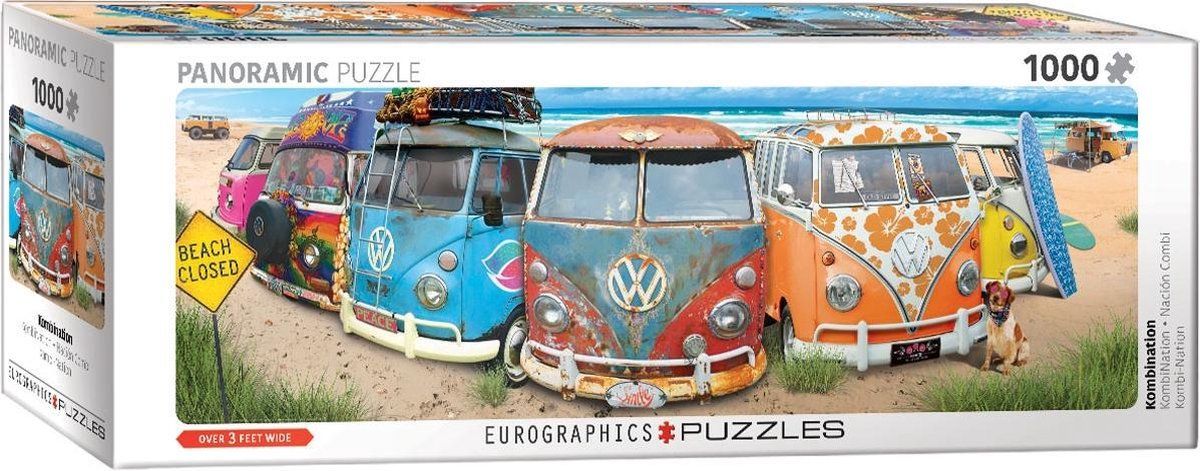 Eurographics Volkswagen - VW combination 1000 stukjes Puzzel