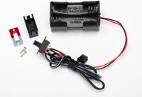 Traxxas Batterijhouder - 4-Cell/Switch