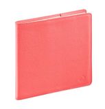 Quo Vadis 0141094Q Executive Italiaanse talenkalender jaar 2025, kleur koraal formaat 16 x 24 cm, weekoverzicht 13 maanden december - december - december wit papier met adresboek afneembare omslag van