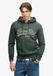 Superdry Vintage Logo Heritage Relaxed Hoodie Heren Denver Groen Gemêleerd S