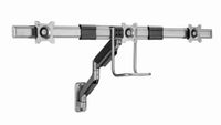 Gembird Monitorarm met gasveer voor 3 monitoren (wandmontage), space grey