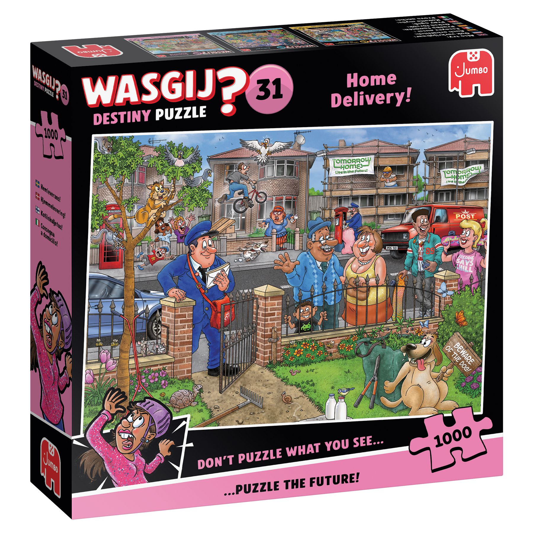 Jumbo Wasgij Destiny 31 - Levering aan huis! Legpuzzel (1000 stukjes)