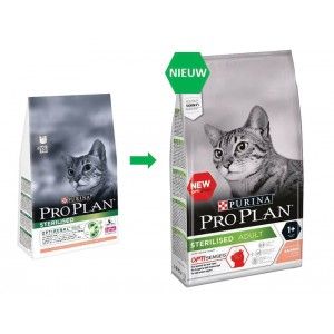 PRO PLAN Sterilised Adult Zalm Optisenses kattenvoer 10 kg