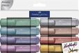 Faber-Castell 154625 Textliner 46 Metallic, 8 stuks, Creative Studio
