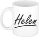 Bellatio Decorations Helen Naam koffiemok - wit