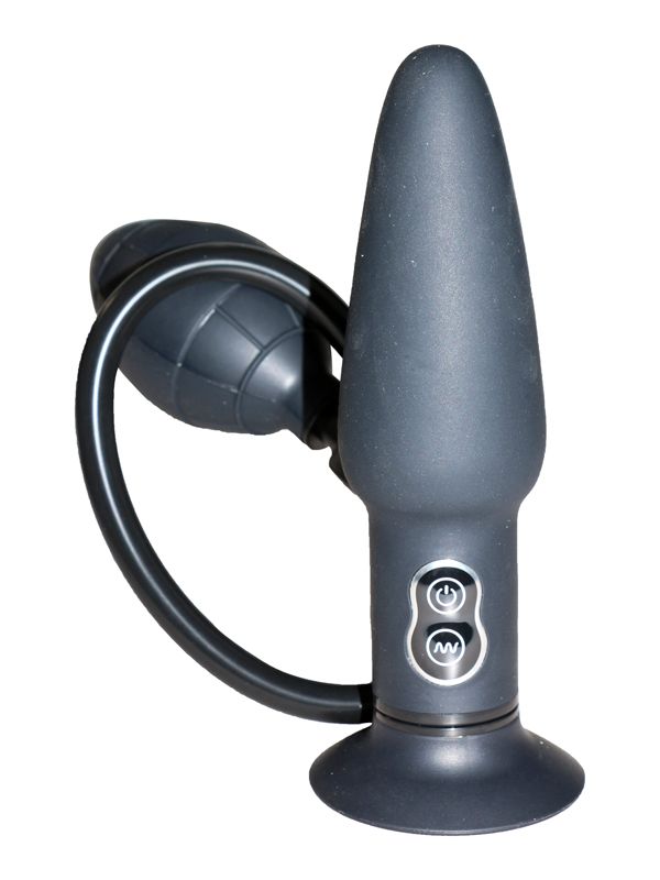 You2Toys True Black Vibrating Anal Plug - 4024144574612