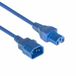 ACT Cordon d'alimentation C14 - C15 bleu 3 m