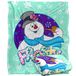 FROSTY THE SNEEUWMAN Silky Touch superzachte plaid 152 x 127 cm