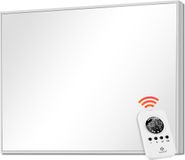 KESSER Panneau chauffant infrarouge avec thermostat - Blanc, 800W