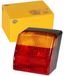 HELLA 2SE 996 030-011 Achterlicht - Gloeilamp - 12V - Opbouw/Geschroefd - Lenskleur: Rood / Geel - Stekker: Ronde stekker - links - Aantal: 1