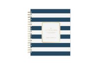 Blue Sky 2023 Daily Planner Navy Stripe Afsprakenboek (dagelijks/maandelijks) Marineblauw, Wit