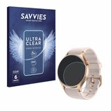 Savvies - Screenprotector voor aeac AR01 1.32" - Folie Beschermfolie transparant 6 Stuks