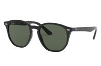 Ray-Ban RB9070S Lunettes de soleil enfant Rond Noir Vert