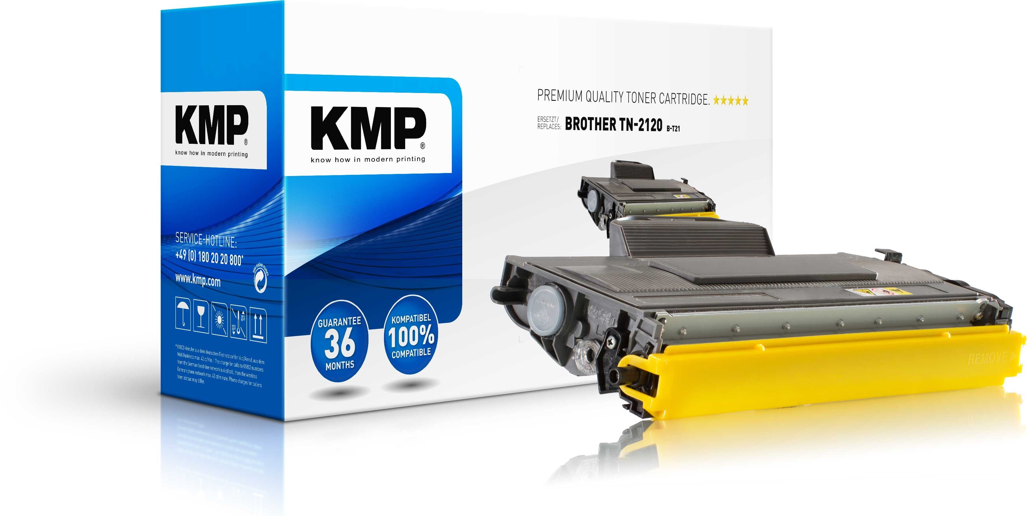 KMP B-T21 - Toner cartridge - zwart - 1 stuk