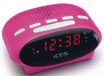Ices ICR-210 Klok Roze - Réveil radio avec radio FM