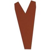 Faîtière pour panneau tuile facile en acier galvanisé laqué mat - Coloris - Brun rouge mat